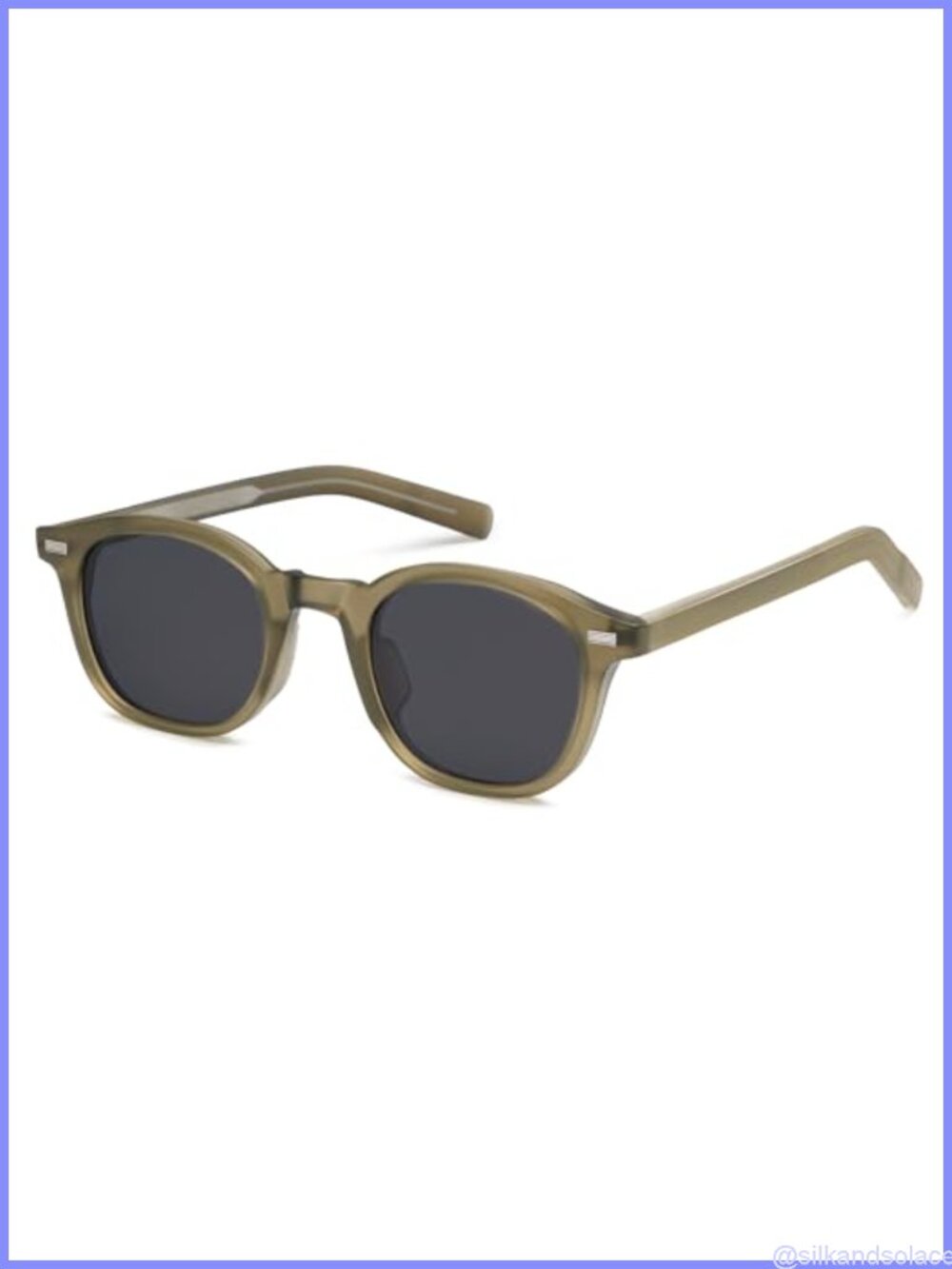 Square Sunglasses UV400 Protection Full Frame Unisex Retro UV Sunglasses for